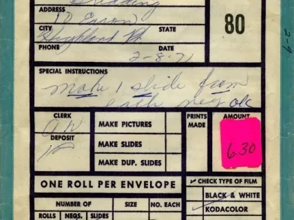 Envelope, Shipping - Cunningham Drug Stores