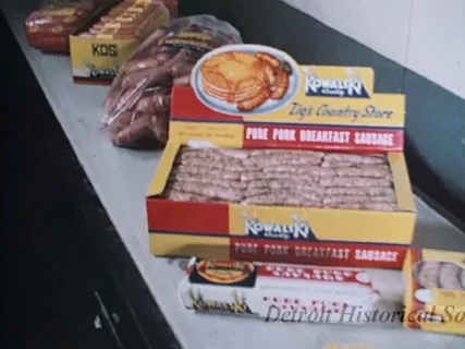 Film, Motion Picture - "'Detroit, Today & Tomorrow' Fire & Police Depts. & Kowalski Sausage" B-1 telecast Jan. 26, 1958 2 P.M. WWJ-TV