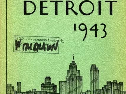 Booklet - Planning Detroit 1943