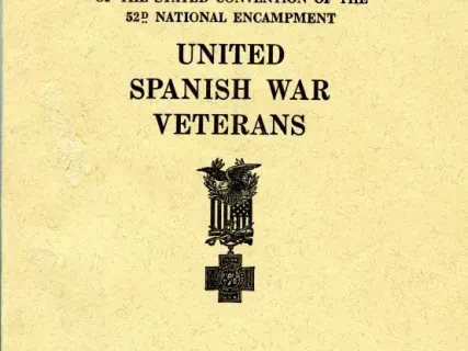 Program - Proceedings of the Stated Convention of the 52nd National Encampment, 
United Spanish War Veterans
