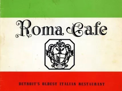 Menu - Roma Cafe