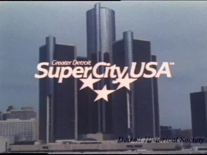U-Matic - GREATER DETROIT: SUPERCITY USA
2/83
12:06
Copy 9