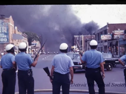 Transparency, Slide - Linwood Cop Line