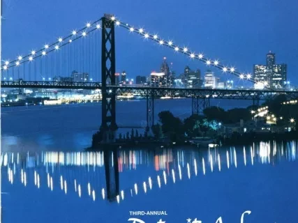 Program - Third Annual Detroit Aglow Symphony Sing-Along, November 23,1987