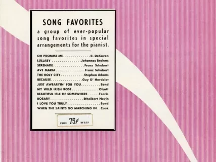 Music, Sheet - I Love You Truly