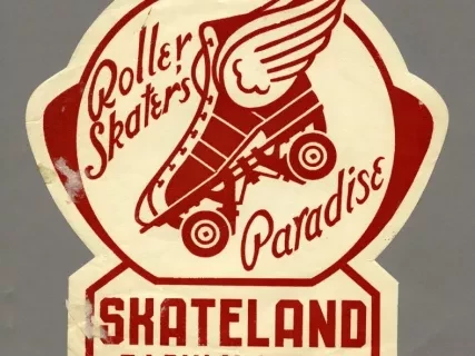Sticker - Roller Skater's Paradise, Skateland