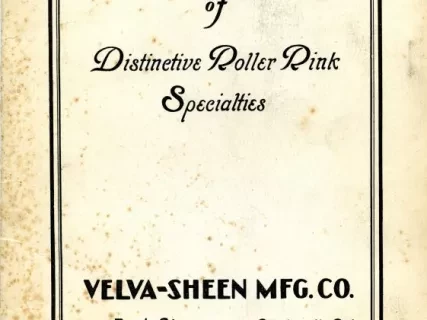 Catalog, Sales - Catalogue of Distinctive Roller Rink Specialties
