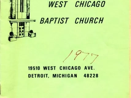 Directory - Directory, West Chicago Baptist Church