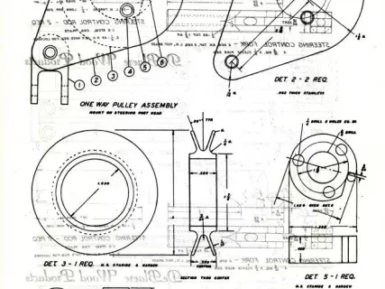 Drawing, Technical - DN Ice Yacht Accessories