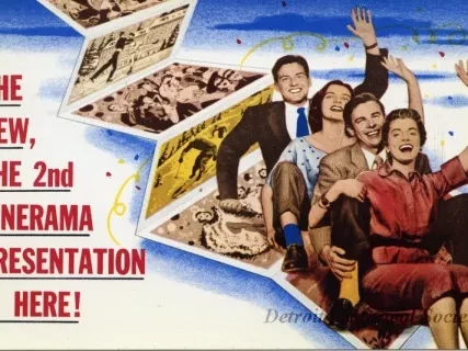 Postcard - The New, The 2nd Cinerama Presentation Is Here!