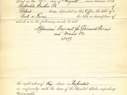 Registration - Library of Congress