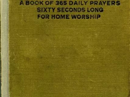 Book, Prayer