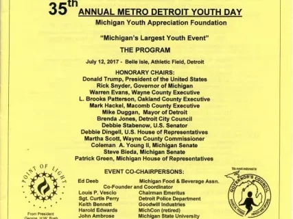 Program - Metro Detroit Youth Day