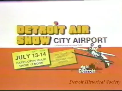 U-Matic - Detroit Air Show 1985 00:30:00
Detroit Air Show 1985 00:10:00
DUB/eg/6-24-85