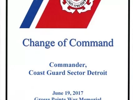 Program - Change of Command