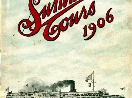 Booklet - Summer Tours, 1906