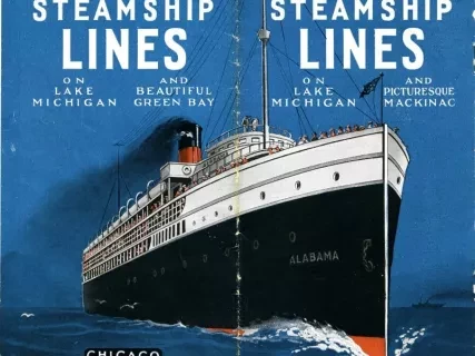 Brochure - Goodrich Steamship Lines
on Lake Michigan and Picturesque Mackinac