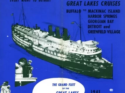 Brochure - D&C Lake Lines
Low-Cost All-Expense Great Lakes Cruises