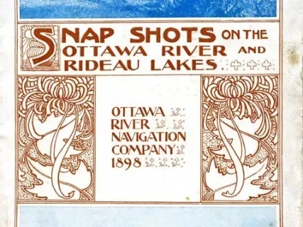 Booklet - Snap Shots on the Ottawa River and Rideau Lakes