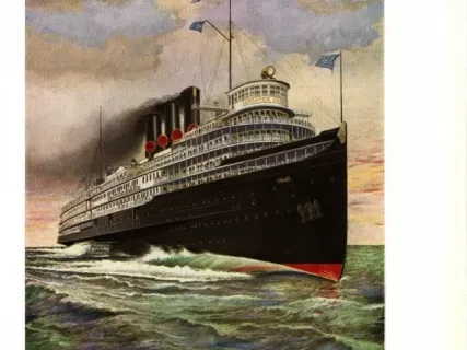 Print - A. Great Lakes Steamer - Greater Detroit
B. Xylotones