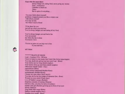 Lyrics, Song - Friends Like Us