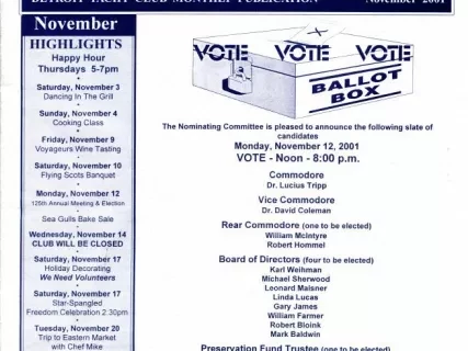 Newsletter - Jib Sheet