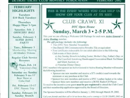 Newsletter - Jib Sheet