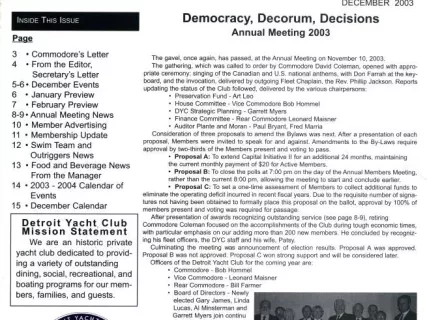 Newsletter - Jib Sheet