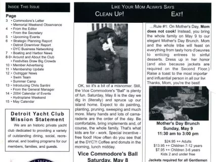 Newsletter - Jib Sheet