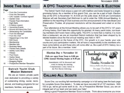 Newsletter - Jib Sheet