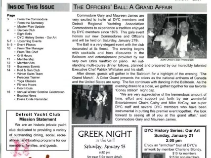 Newsletter - Jib Sheet