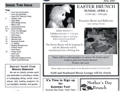 Newsletter - Jib Sheet