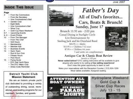 Newsletter - Jib Sheet