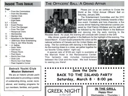 Newsletter - Jib Sheet