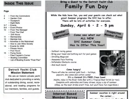 Newsletter - Jib Sheet