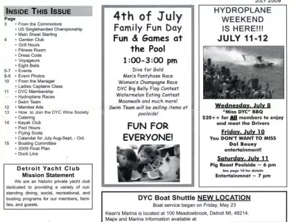 Newsletter - Jib Sheet