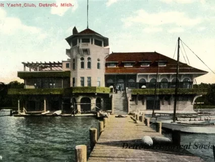 Postcard - Detroit Yacht Club