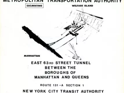 Report - East 63rd Street Tunnel Between the Boroughs of Manhattan and Queens