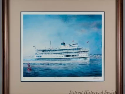 Print - Steamer St. Claire