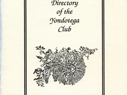 Directory - Telephone Directory of the Yondotega Club, 1997