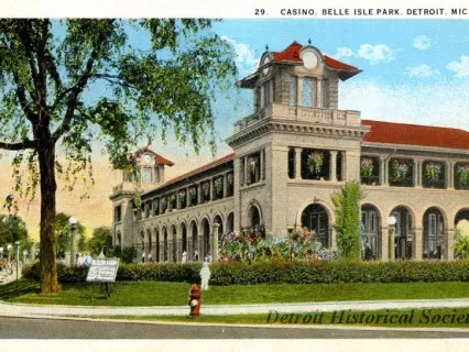 Postcard - 29.  Casino, Belle Isle Park, Detroit, Mich.