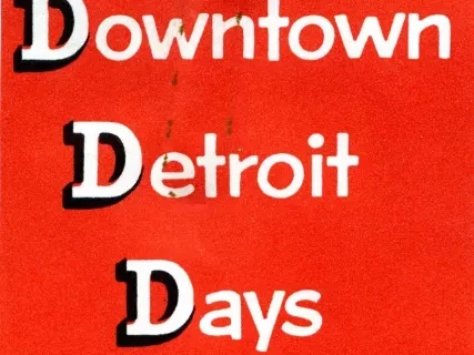 Sticker - Downtown Detroit Days