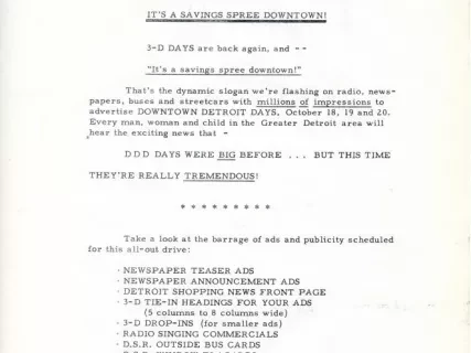 Letter - News Bulletin
Central Business District Association