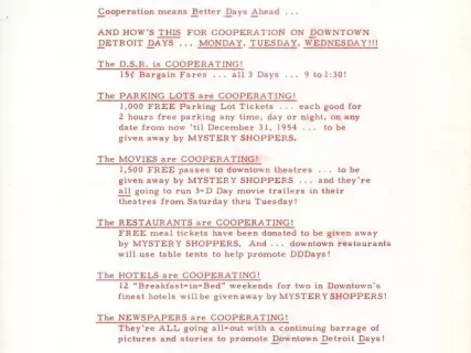 Letter - News Bulletin
Central Business District Association