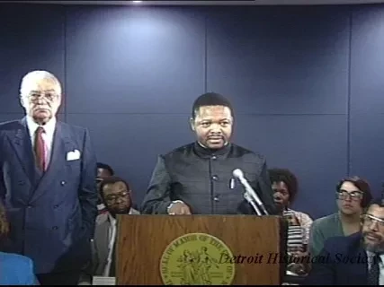 U-Matic - DAD @ Press conf. for Mandela: Mandela Press Conf.