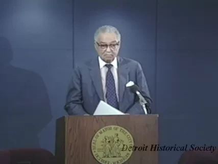 U-Matic - Mayor Young Retirement Announcement #1 
06.22.93 - Coleman A. Young Retirement Announcement