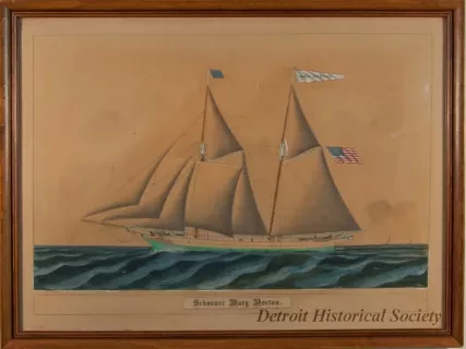 Print - Schooner Mary Morton