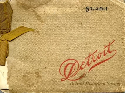 Booklet - Detroit
Photographs in Black