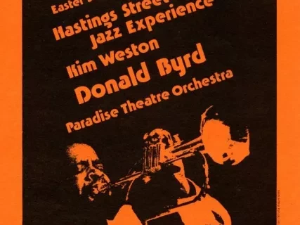 Card, Advertising - Hastings Street Jazz Experience