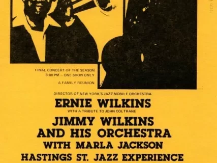 Advertisement - Detroit Jazz Composers "Live" at the Paradise Theatre 1979